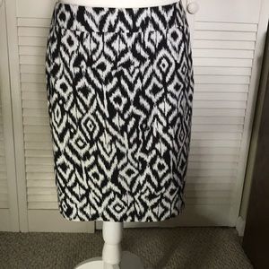 Cynthia Rowley Black/White skirt Size 6